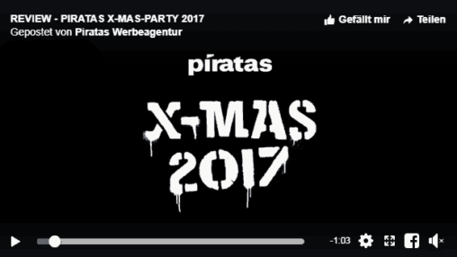 Piratas Weihnatsfeier 2017